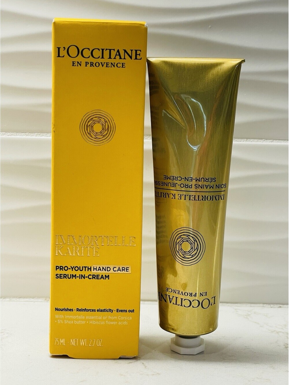 L'OCCITANE IMMORTELLE SHEA YOUTH HAND CREAM 2.7 oz